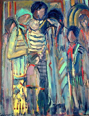 The Family 24x30 inches