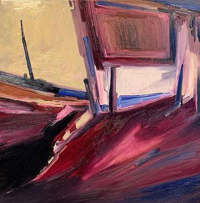 abstraction with sails 24x24x0.75